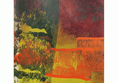 Rachel Foutrel. Abstract Painting. Annecy-Geneva. 2017