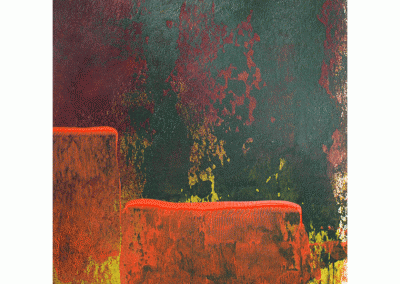 Rachel Foutrel. Abstract Painting. Annecy-Geneva. 2017