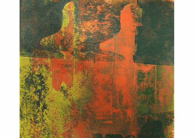 Rachel Foutrel. Abstract Painting. Annecy-Geneva. 2017